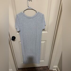 Thread & Supply Heather Gray Tee Dress